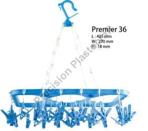 Premier 36 Rectangle Plastic Cloth Hanger