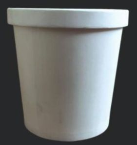 1000 ml Disposable White Paper Food Containers