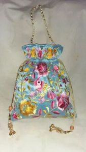 Fancy Embroidery Potli Bag