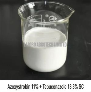 Azoxystrobin 11% + tebuconazole 18.3% SC