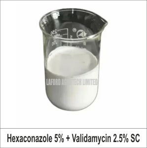 Hexaconazole 5% +validamycin 2.5% SC