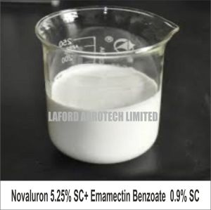 Novaluron 5.25 % SC +Emamectin benzoate 0.9% SC