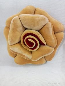Attractive Velvet Rose Shaped Cushion