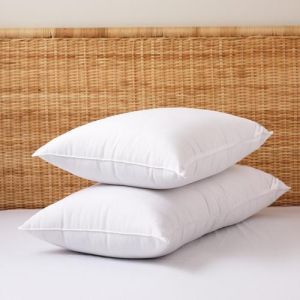 Plain White Cotton Pillow