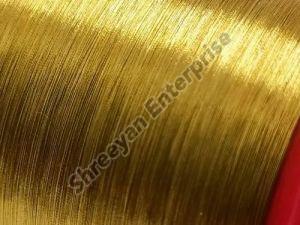 Golden Plain Real Zari Thread