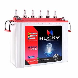 husky tall tubular battery