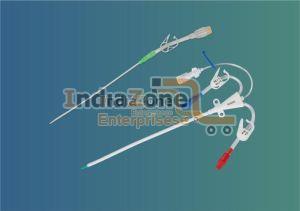 Silicone Hemodialysis Catheter Set, Shape : Straight-Single