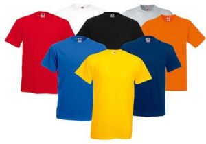 Mens Cotton Round Neck T-Shirts