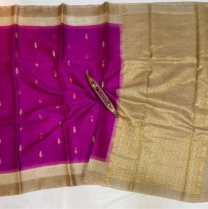 Bandhi Tussar Silk Sarees