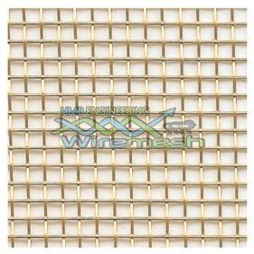 Brass Woven Wire Mesh, For Construction, Wire Diameter : 0.1-2mm