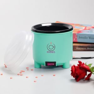 KRINKS Plastic Electric Automatic Wax Heater, Color : Sea Green