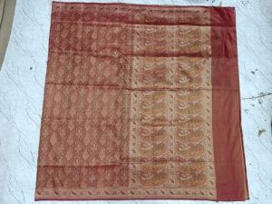 Handmade Zari Gold Banarasi Silk Saree, Speciality : Anti-Wrinkle, Shrink-Resistant