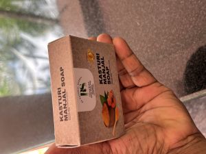 Kasturi Turmeric Soap, Gender : Unisex