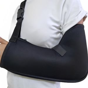 Plain Polyester Adults Pouch Arm Sling For Reduces Strain