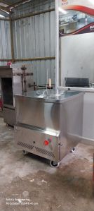 Stainless Steel Gas Tandoor, Operating Temperature : 250c