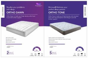 Anti-fungal Fabric Orthopedic Mattress For Home Use, Hotel Use, Rest Room