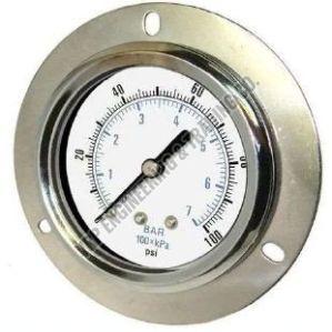 Back Connection Pressure Gauge For Industrial