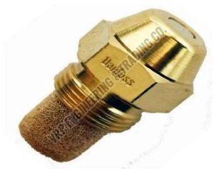 Polished Brass Boiler Burner Oil Nozzle, Color : Golden