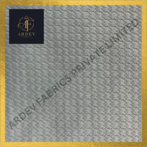 Polyester Checked Kashmiri Rib Fabric For Garments