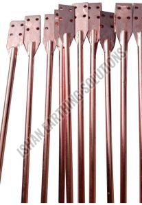 Polished Copper Bonded Earthing Rod For LT Uses