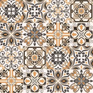 CR-1102 Moroccan Series Ceramic Floor Tiles