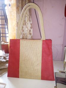 Printed 12x12 Fancy Jute Bag, Handle Type : Loop Handle