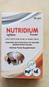 Nutridium Animal Feed Supplement, Packaging Size : 50 Gm