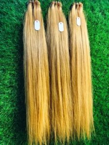 Blonde Human Hair  Extension