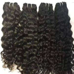 Curly Weft Virgin Human Hair Extension