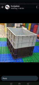 plastic crates