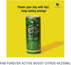 FAB Forever Active Boost Citrus, Packaging Type : Can (Tinned)