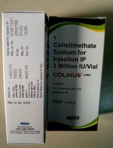 Colistimethate Sodium fo Inj - Colihub 3MIU