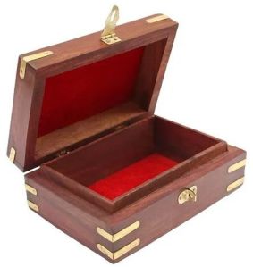 Printed Polished Wooden Jewellery Boxes For Keeping Jewelry