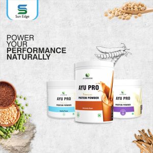 Ayupro Chocolate 600 Gm Protein Powder