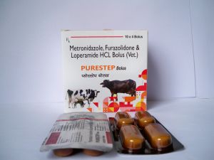 Metronidazole Furazolidone and Loperamide Bolus