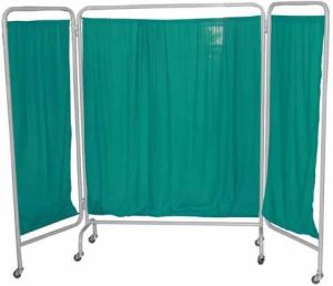 Fabric Hospital Three Fold Screen