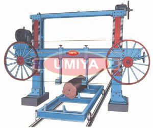 Umiya Semi Automatic Color Coated Horizontal Band Saw Machine, Rated Power : 16.5 HP