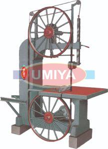 Umiya Semi Automatic Vertical Band Saw Machine For Wood Cutting, Paper Cutting, Aluminium Cutting