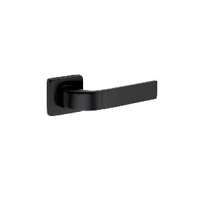 Vestal Black Zinc Rose Door Handle- VZZR-037