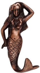 Mermaid Iron Door Knocker