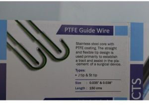 PTFE-Coated Surgical Hydro Twister Guide Wire