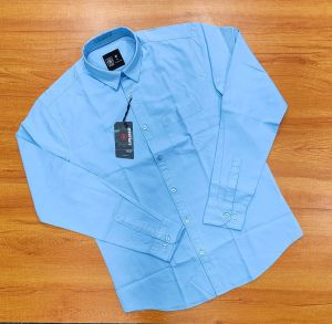 Upload Mens Plain Cotton Shirt, Sleeve Type : Full Sleeves