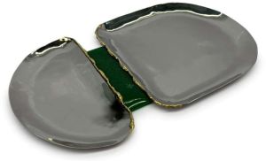 2 Compartment Serving Tray