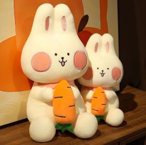 35 Cm Carrot Bunny Stuffed Toy