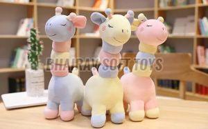 35 Cm Giraffe Stuffed Toy For Interior Decor, Kids Playing