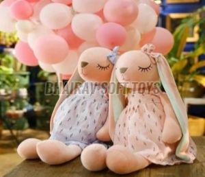 Fabric Bunny Stuffed Dolls