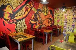 Restaurant Wall Painting Service