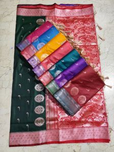 Munia Paithani Silk Saree