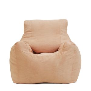 Micro Suede Polished Lush Arm Chair