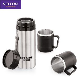 Nelcon Stainless Steel Glito 3pc Gift Set, Color : Black /blue /maroon, Red /black /maroon